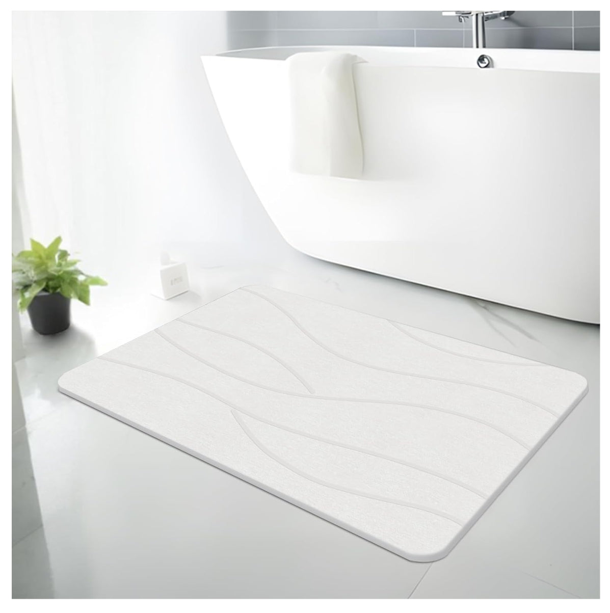 Tapete de Piedra Ultra Absorbente